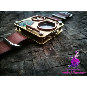 Turbo Gothic Style Copper Case Watch