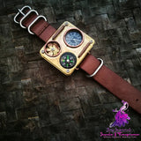 Turbo Gothic Style Copper Case Watch