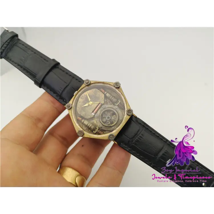 Steampunk Men’s Copper Watch