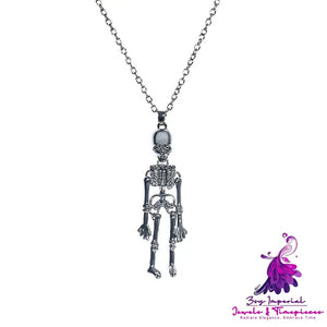 Ghost Costume Long Necklace