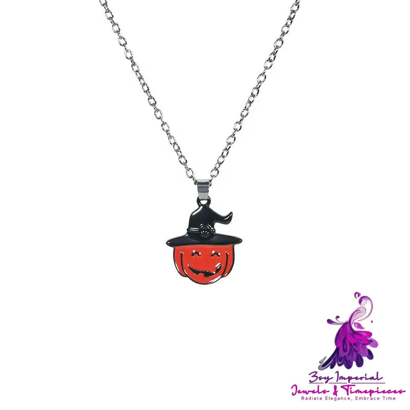 Ghost Costume Long Necklace