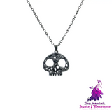 Ghost Costume Long Necklace