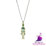 Ghost Costume Long Necklace