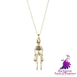 Ghost Costume Long Necklace