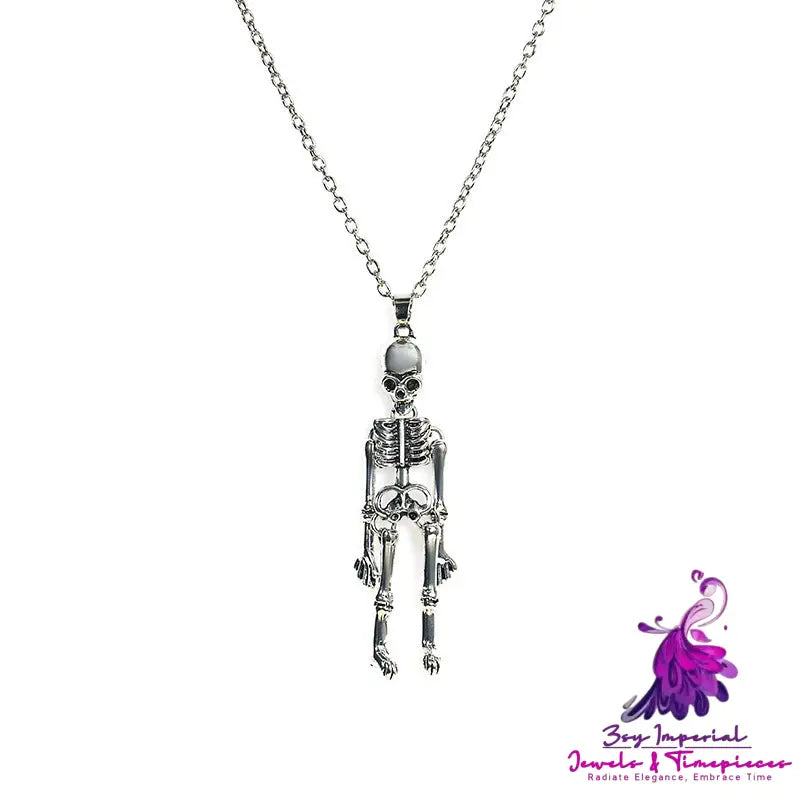 Ghost Costume Long Necklace