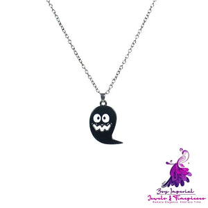 Ghost Costume Long Necklace