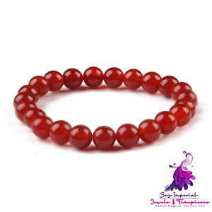 Red Tiger Eye Couple Bracelet