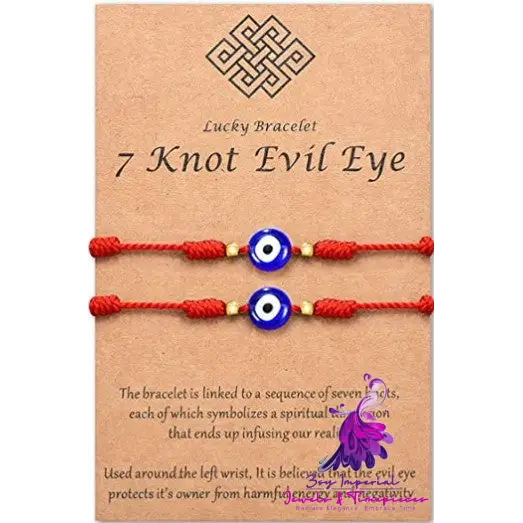 Hand-woven Devil’s Eyes Bracelets