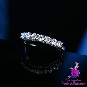 Personalized Seven Diamond Ring