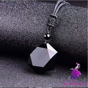 Crystal Six-pointed Star Necklace