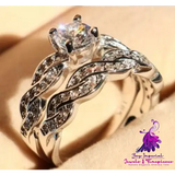 Wedding Ring Set for Men and Women