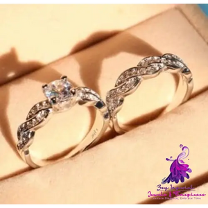 Wedding Ring Set for Men and Women