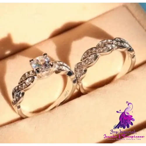 Wedding Ring Set for Men and Women