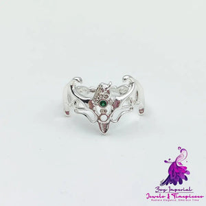 S925 Silver Opening Couple Ring