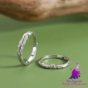 Personality Fashion Couple Ring