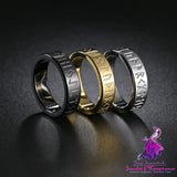 Couple Titanium Steel Ring