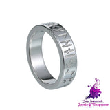 Couple Titanium Steel Ring