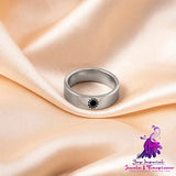 Sun Moon Stainless Steel Ring