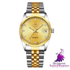 Golden Couple Men’s Watch