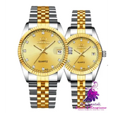 Golden Couple Men’s Watch