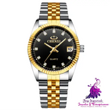 Golden Couple Men’s Watch