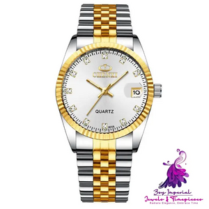 Golden Couple Men’s Watch