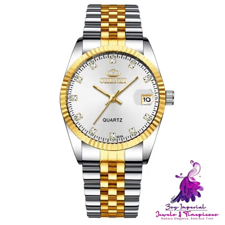 Golden Couple Men’s Watch