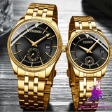 Couple Steel Band Quartz Watch