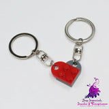 Heart Key Chain Couples