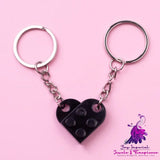 Heart Key Chain Couples