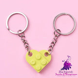 Heart Key Chain Couples