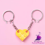 Heart Key Chain Couples