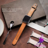 Pure Color Cowhide Watch Strap