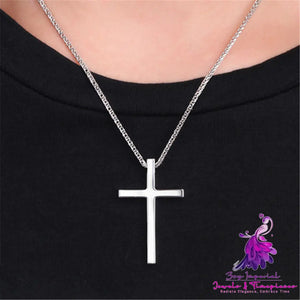 Fashion Creative Cross Couple Necklace