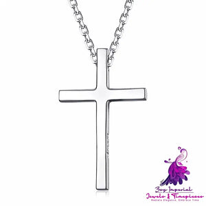 Fashion Creative Cross Couple Necklace