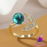 Creative Ocean Mermaid Tail Ring