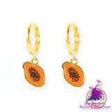 Fruit Drop Oil Earrings