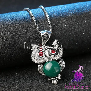 Creative Owl Jewelry Set