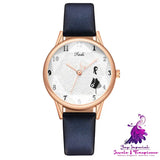 Minimalist Girl Pattern Women’s Quartz Watch