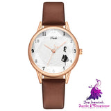 Minimalist Girl Pattern Women’s Quartz Watch