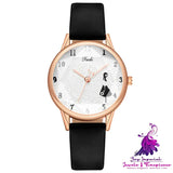 Minimalist Girl Pattern Women’s Quartz Watch