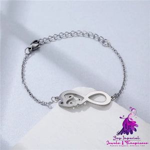 Creative Glossy Stainless Steel Marine Wind Bracelet