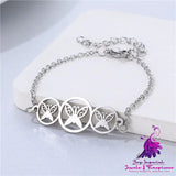 Creative Glossy Stainless Steel Marine Wind Bracelet