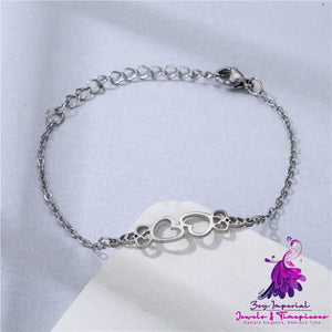 Creative Glossy Stainless Steel Marine Wind Bracelet