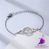 Creative Glossy Stainless Steel Marine Wind Bracelet