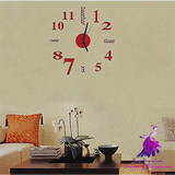 Creative 3D Stereo Acrylic Mirror Clock