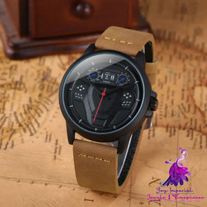 Simple Creative Personality Men’s Quartz Watch