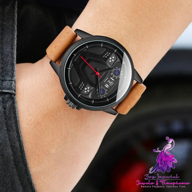 Simple Creative Personality Men’s Quartz Watch