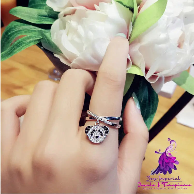 Creative Panda Animal Ring