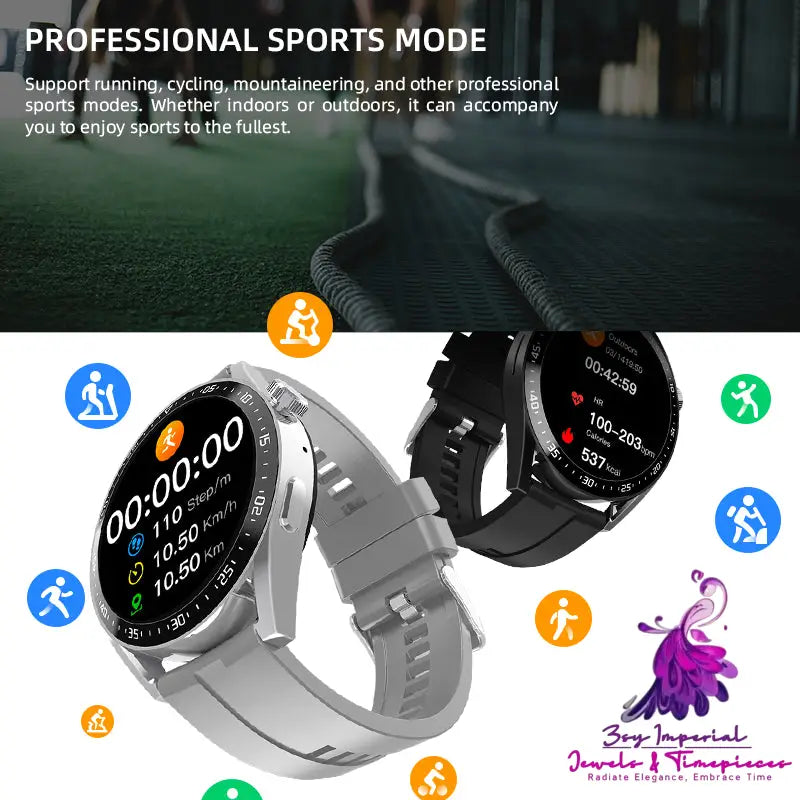 Creative Round Screen Smart Watch